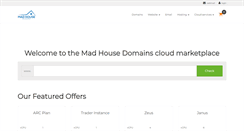 Desktop Screenshot of madhousedomains.com